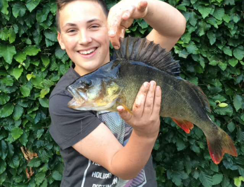 Jake with Big Perch